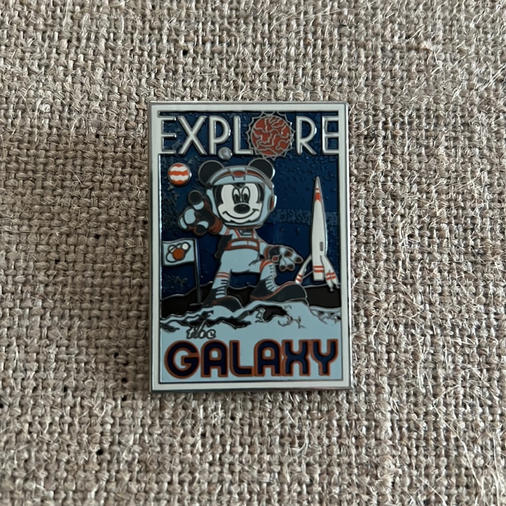Disney EXPLORE GALAXY pin